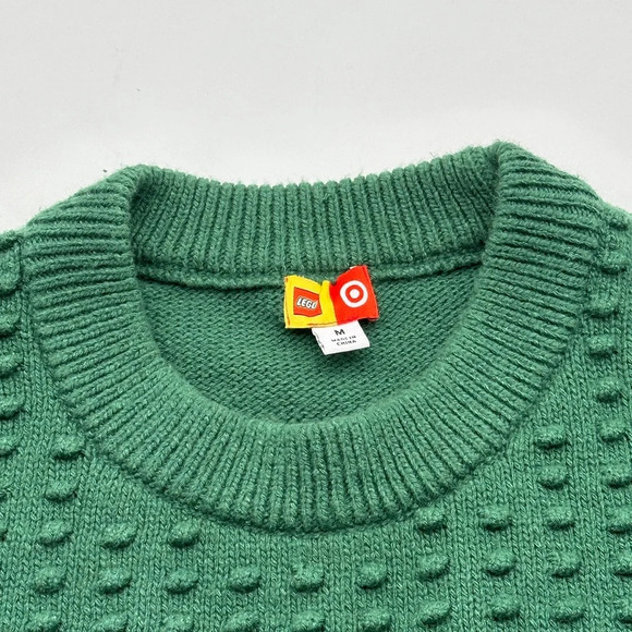 LEGO® Collection x Target Green -Men's Textured Sweater Medium - Picture 6 of 7
